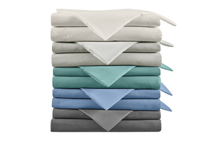 Ovela Ultra Soft Washed Quilt Cover Set (Silver, King Single)