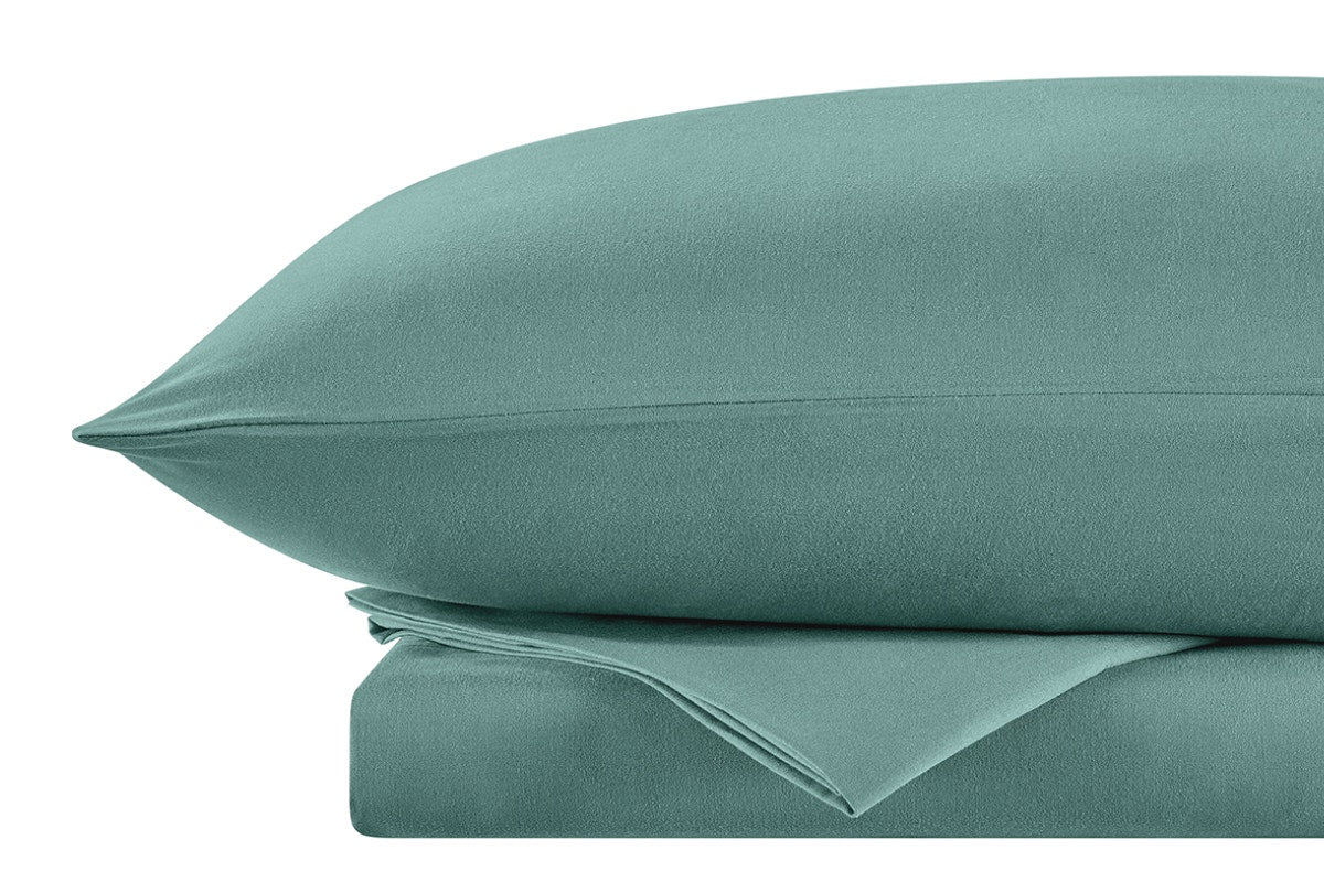 Ovela Ultra Soft Washed Bed Sheet Set (Chinois Green, Single)