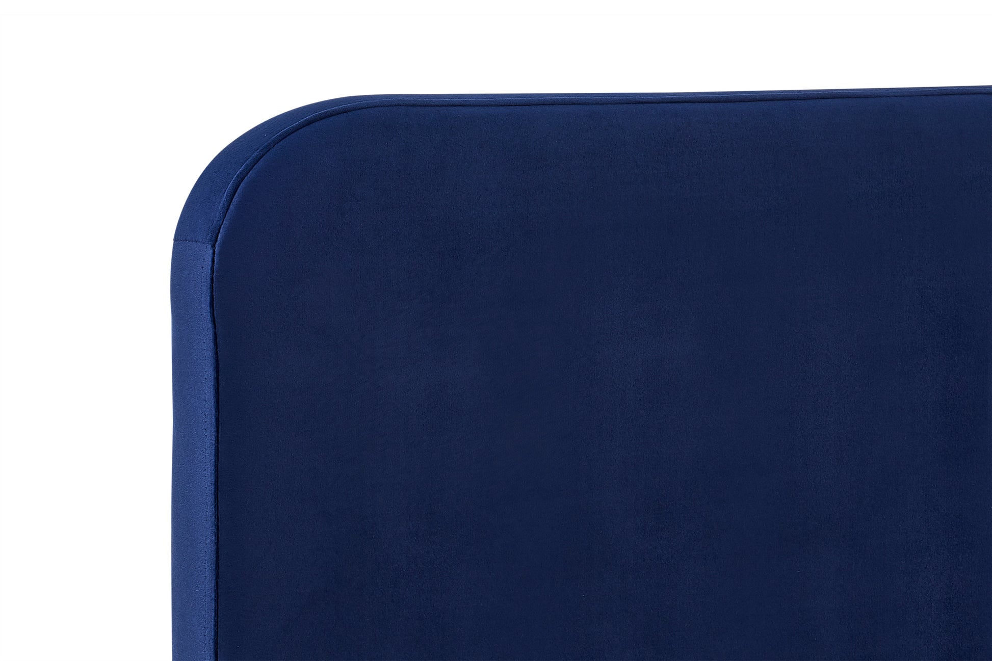 Ovela Vail Velvet Bed Frame (Navy, Queen)