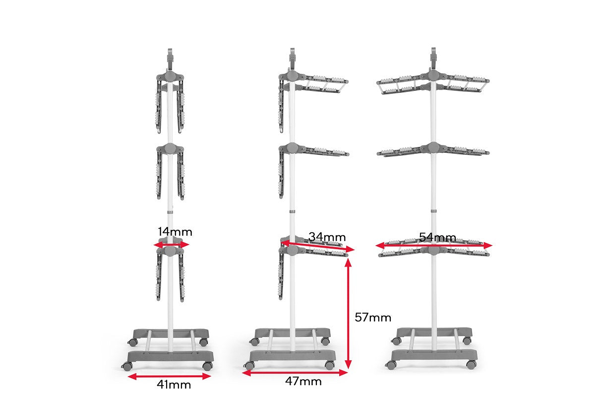 Ovela Washing Clothes Foldable Drying Rack
