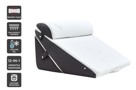 Ovela 3 Piece Wedge Memory Foam Pillow
