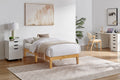 Ovela William Wood Bed Frame - Warm Natural - Single