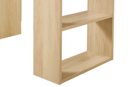 Ovela Zara Rattan 3 Drawer Desk