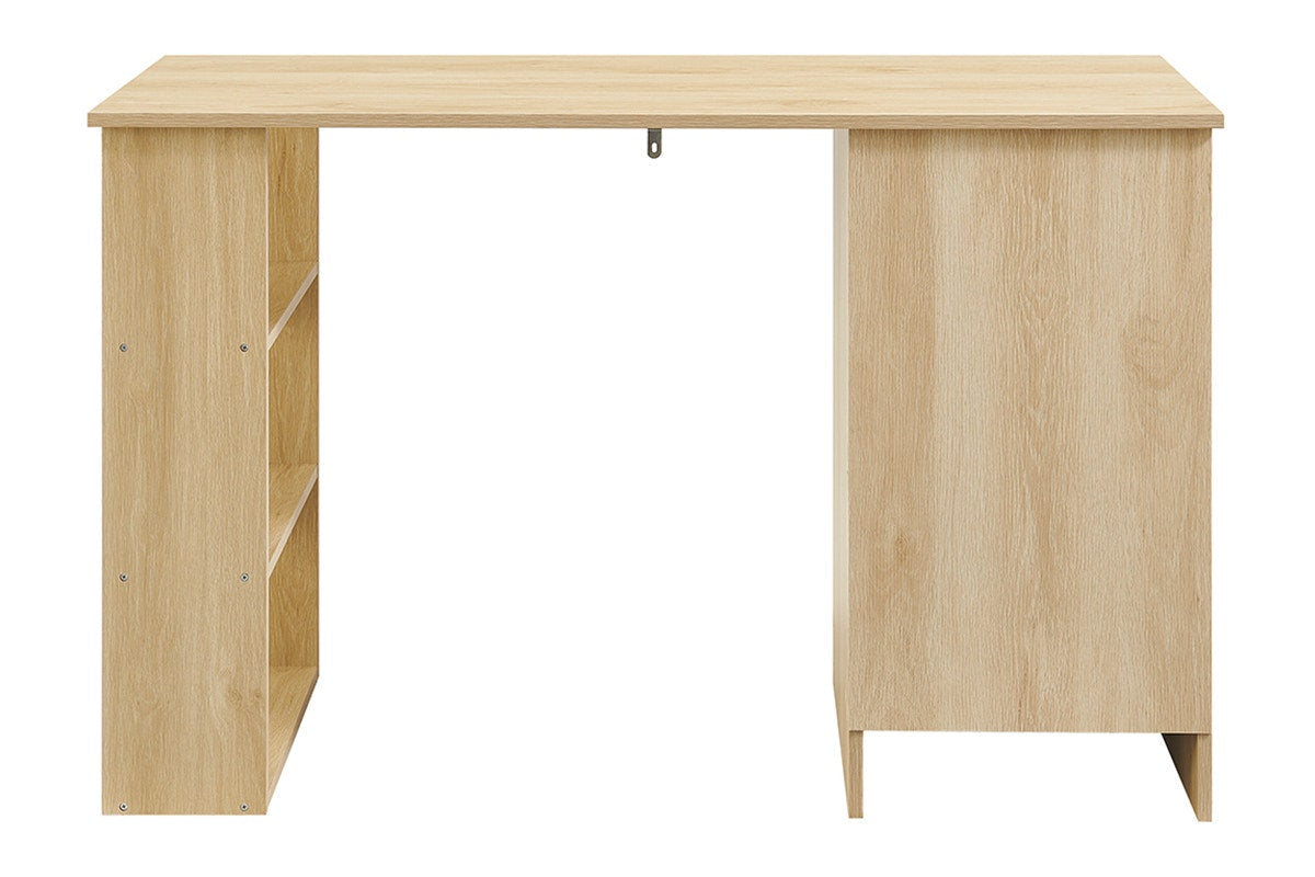 Ovela Zara Rattan 3 Drawer Desk