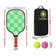 Everfit Pickleball Paddle Set Fiberglass with Balls Bag Tournament Kit 2PCS Pickle Balls Rackets – view 2
