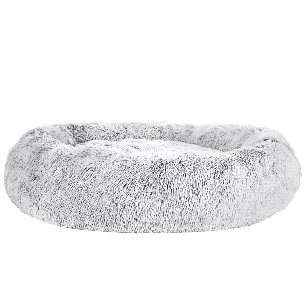 i.Pet Pet Bed Dog Cat 110cm Calming Extra Large Soft Plush Light Charcoal – Auzzi Store