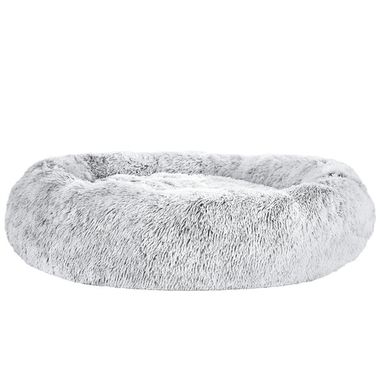i.Pet Pet Bed Dog Cat 110cm Calming Extra Large Soft Plush Light Charcoal – Auzzi Store