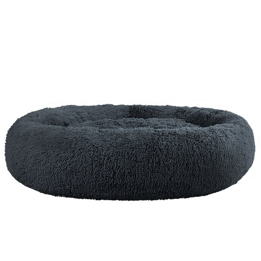 i.Pet Pet Bed Dog Cat 110cm Calming Extra Large Soft Plush Dark Grey – Auzzi Store