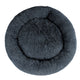 i.Pet Pet Bed Dog Cat 110cm Calming Extra Large Soft Plush Dark Grey – view 3