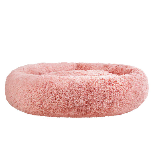 i.Pet Pet Bed Dog Cat 110cm Calming Extra Large Soft Plush Pink – Auzzi Store