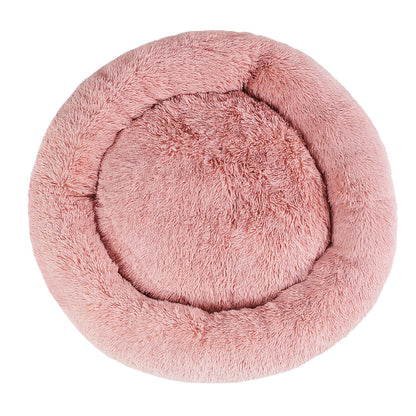 i.Pet Pet Bed Dog Cat 110cm Calming Extra Large Soft Plush Pink – Auzzi Store