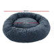 i.Pet Pet Bed Dog Cat 90cm Large Calming Soft Plush Bed Dark Grey – view 2