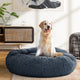 i.Pet Pet Bed Dog Cat 90cm Large Calming Soft Plush Bed Dark Grey – view 7