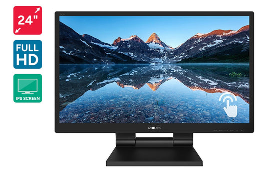 Philips 24" Full HD IPS Touch Screen Business Monitor (242B9T)