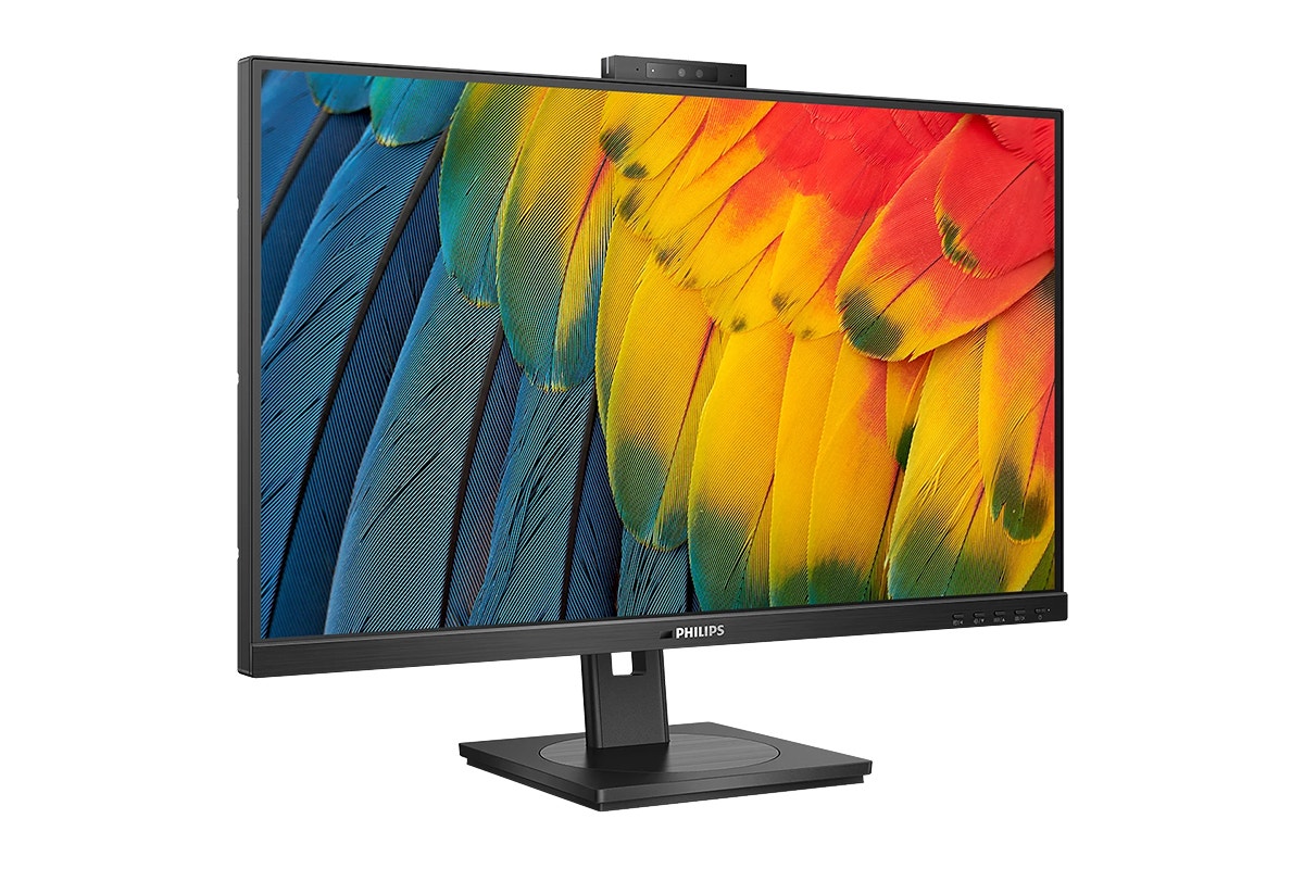 Philips Office Pro 27" QHD USB-C Monitor with 5MP Webcam (27B1U5601H)
