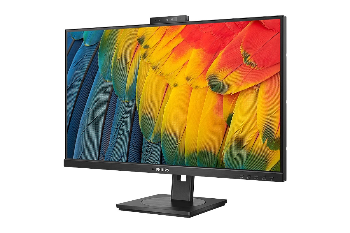 Philips Office Pro 27" QHD USB-C Monitor with 5MP Webcam (27B1U5601H)