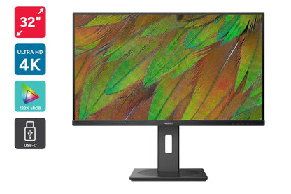 Philips Office Pro 32" UHD USB-C Monitor (32B1U3900)