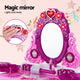 Keezi Kids Pretend Makeup Play Set Dressing Table Chair Girls Toys Children – view 4