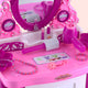 Keezi Kids Pretend Makeup Play Set Dressing Table Chair Girls Toys Children – view 6