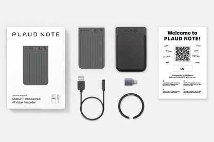 PLAUD NOTE AI Voice Recorder (Black)