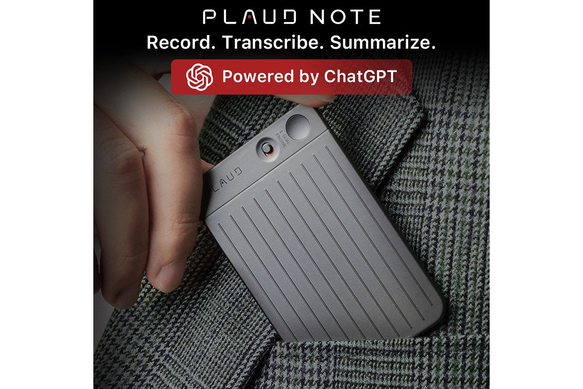PLAUD NOTE AI Voice Recorder (Black)