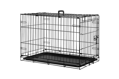 Pawever Pets Collapsible Metal Dog & Cat Playpen/Crate (Extra Large)