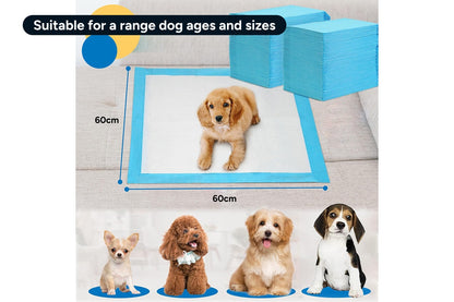 Pawever Pets Dog and Puppy Training Pads (100 Pack)