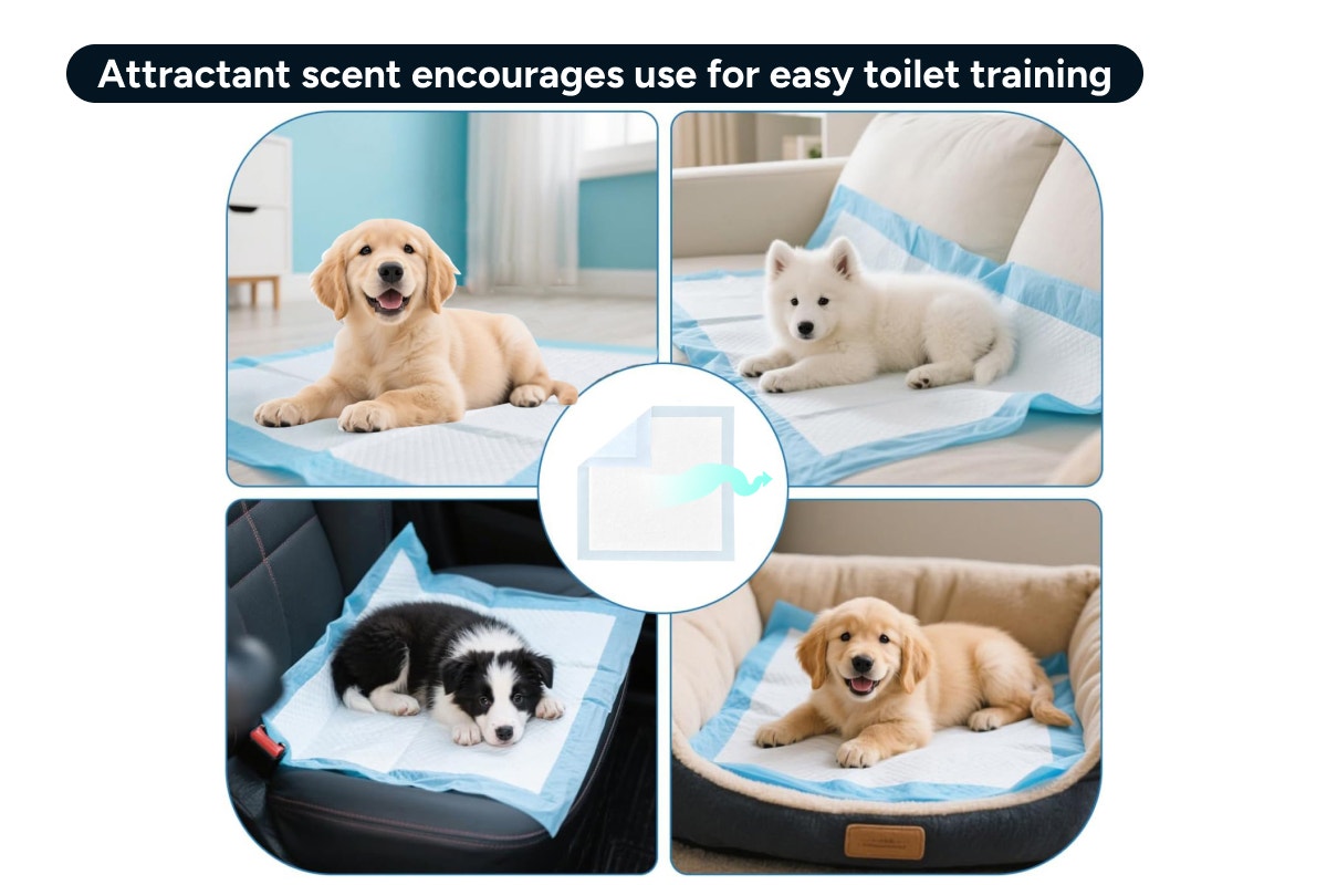 Pawever Pets Dog and Puppy Training Pads (100 Pack)