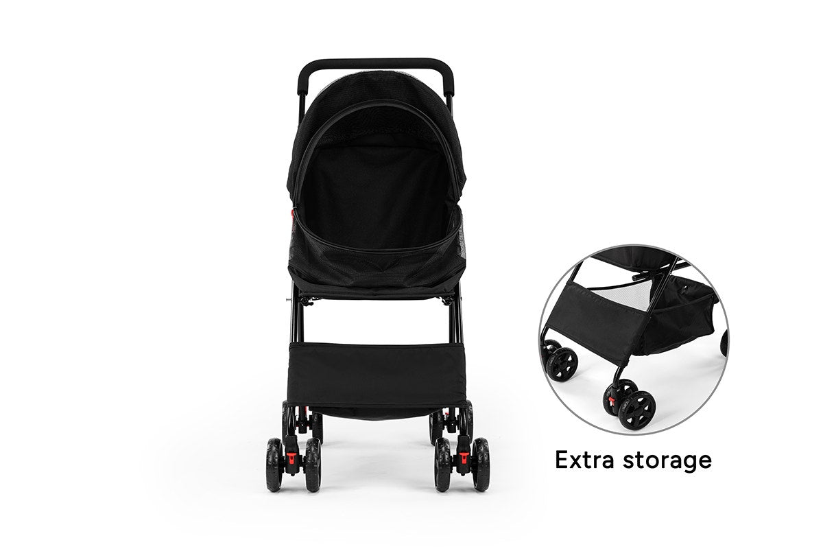 Pawever Pets Foldable Pet Stroller for Dogs & Cats