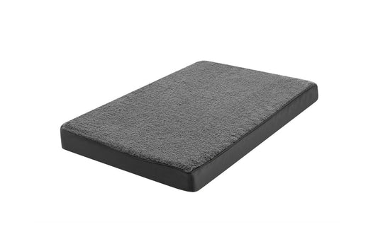 Pawever Pets Orthopedic Dog Bed with Waterproof and Washable Cover (Small, Charcoal)