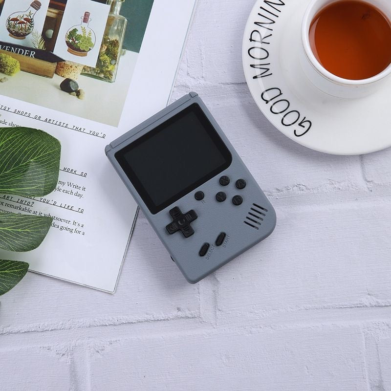 Retro Handheld Game Console with 500 Classic Games  - Grey)