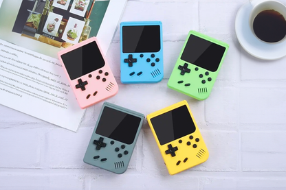 Retro Handheld Game Console with 500 Classic Games  - Grey)
