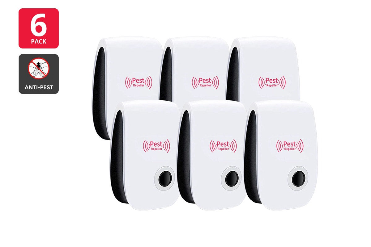 Pestill Ultrasonic Pest Repeller (6 Pack)