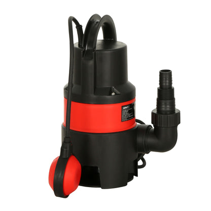 Giantz 550W Submersible Pump for Dirty Water, 10500l/h, 35mm Solid Passage, 8m Depth