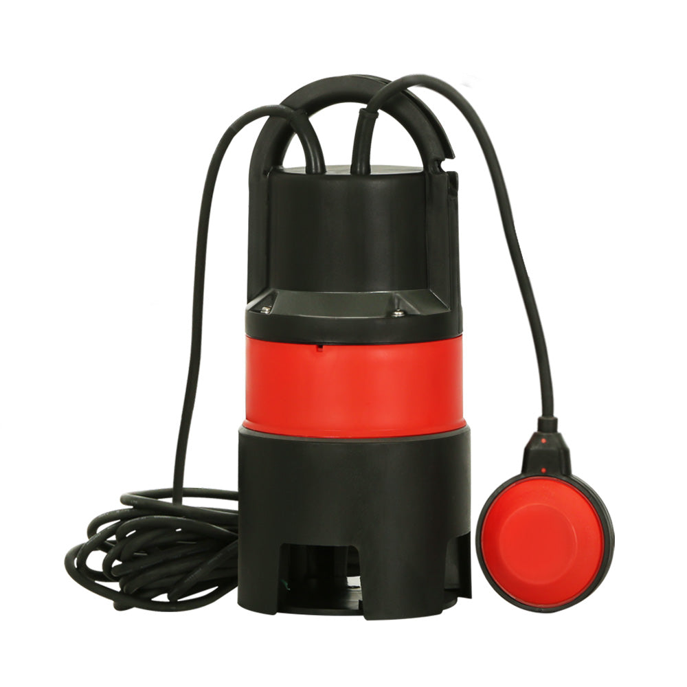 Giantz 750W Submersible Dirty Water Pump, 13500L/h, 8m Depth, 35mm Solids
