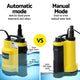 Giantz 400W Submersible Water Pump, 7000L/h, 7m Depth, 10m Cable, Dirty Water – view 5