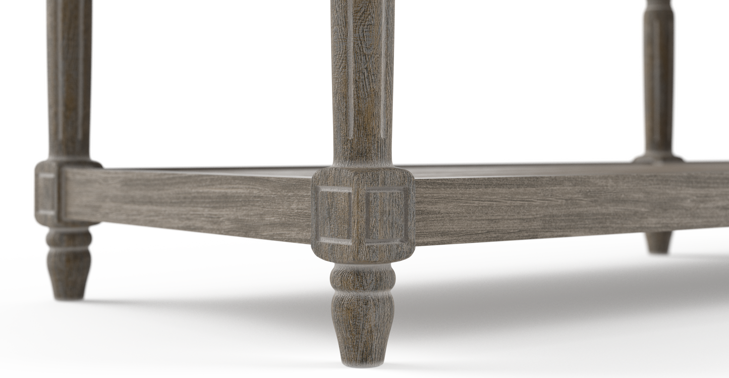 Brosa Petite Fleur Ottoman (French Beige)