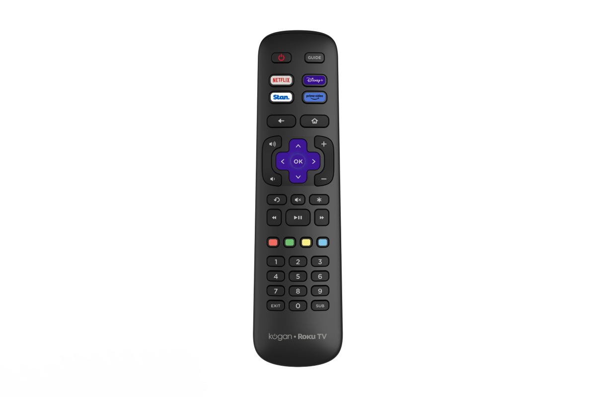 Kogan TV Remote Control for Roku TV (T011)