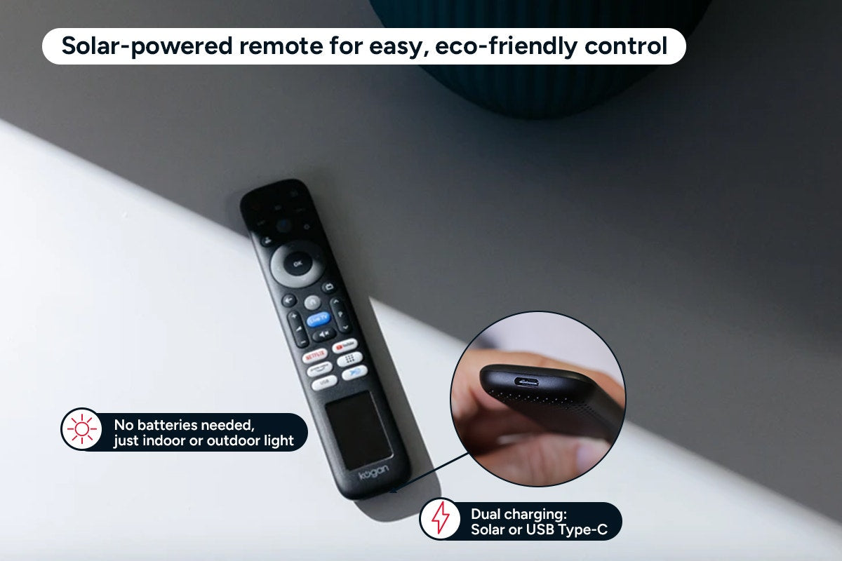 Kogan TV Solar Remote Control (T015)