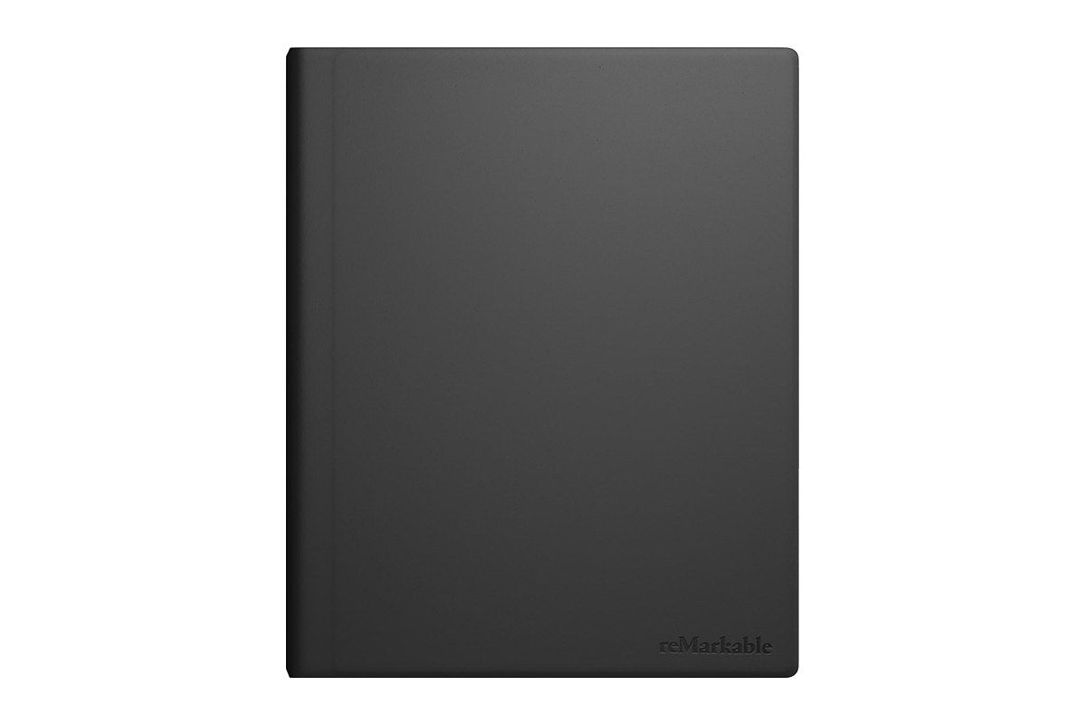 reMarkable 2 10.3" Paper Tablet with Marker Plus and Premium Leather Book Folio (Black)