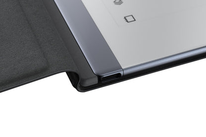 reMarkable 2 10.3" Paper Tablet with Marker Plus and Premium Leather Book Folio (Black)