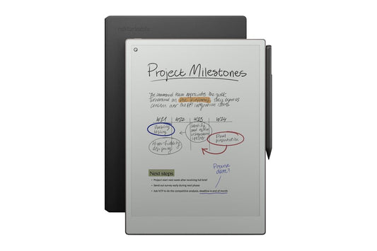 reMarkable Paper Pro 11.8" Paper Tablet with Marker Plus and Book Folio Pro Leather (Black)