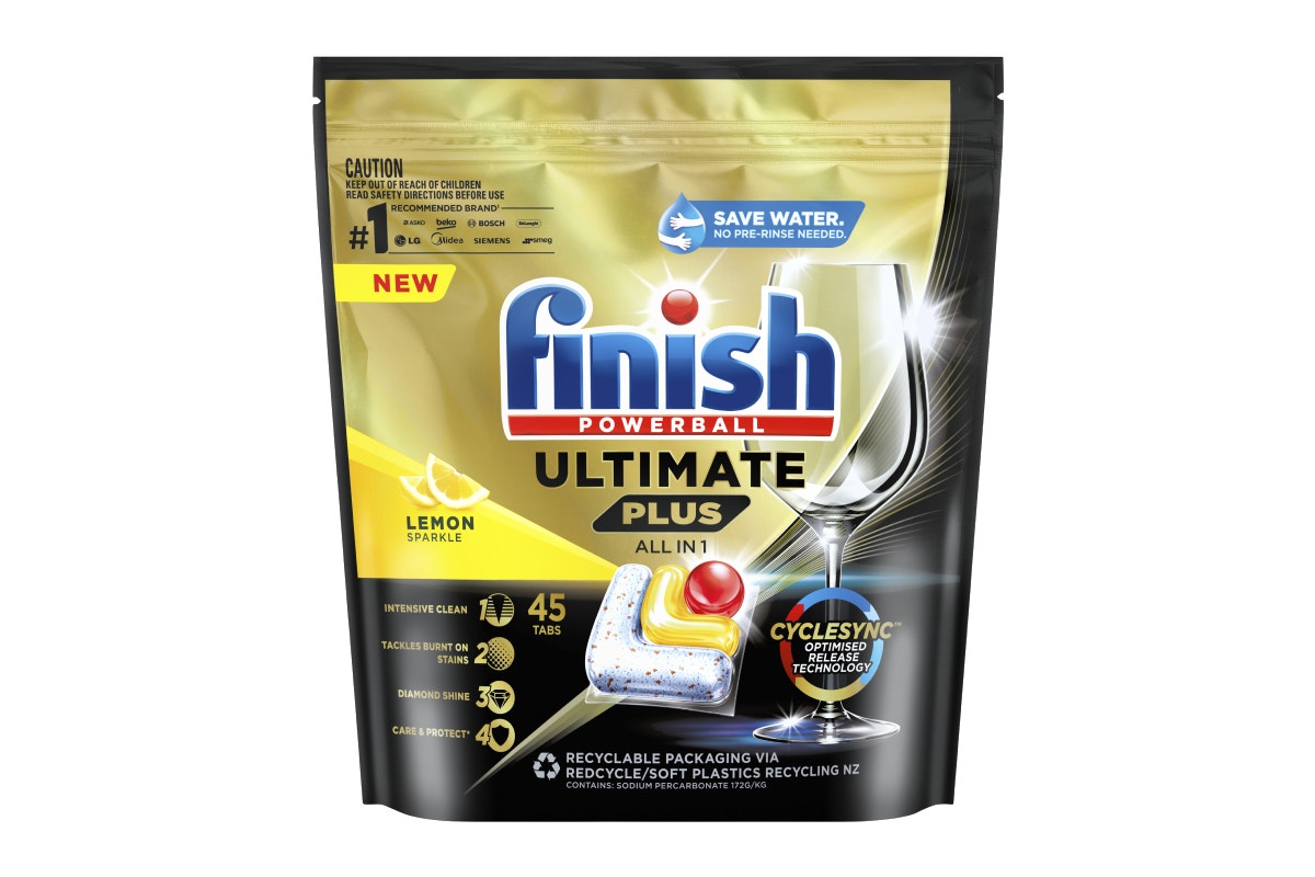 Finish Ultimate Plus Lemon 270 Dishwashing Tablets (6 x 45 Pack)