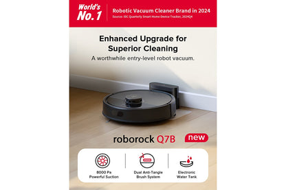 Roborock Q7B Vacuum Cleaner (Black)