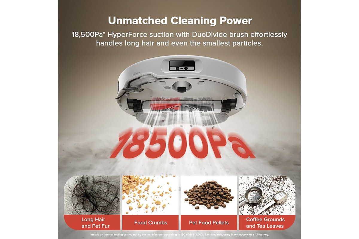 Roborock Qrevo Curv Robot Vacuum and Mop Cleaner (Official Australian Model)