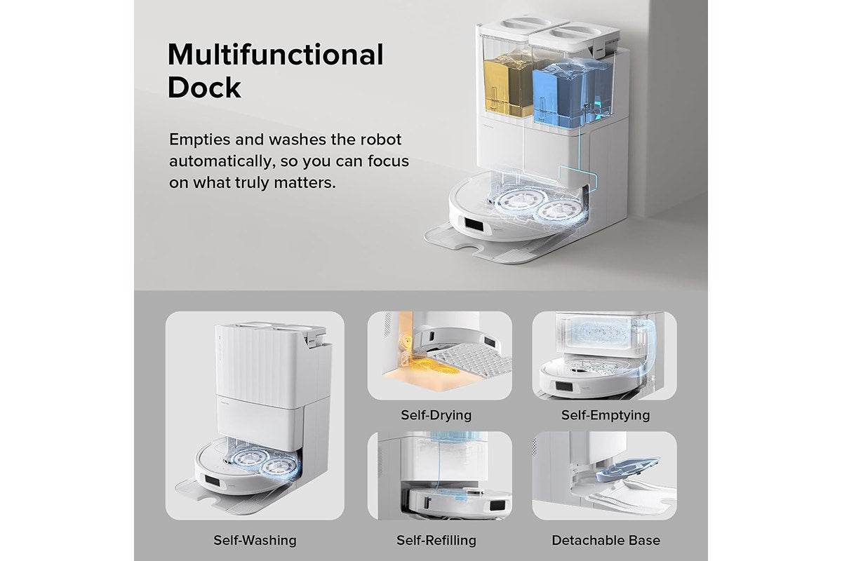 Roborock Qrevo S Robot Vacuum and Mop Cleaner (Official Australian Model)
