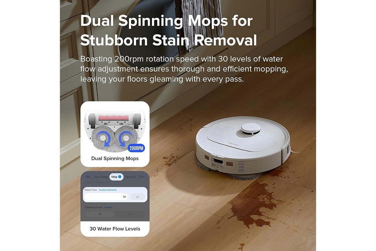 Roborock Qrevo S Robot Vacuum and Mop Cleaner (Official Australian Model)