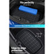 3PCS Car Rear Front Cargo Trunk Toolbox Luggage Rubber Mats for Tesla Model 3 2021-2022 – view 6