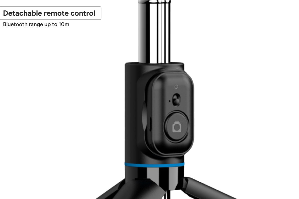 Kogan Bluetooth Selfie Tripod With Detachable Phone Holder