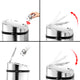 Devanti 50L Motion Sensor Bin Rubbish Automatic Silver – view 7